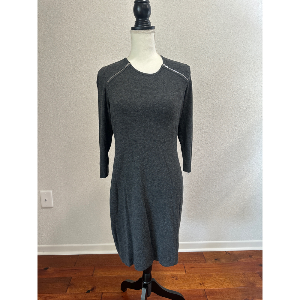 Calvin Klein Sweater Dress in Gray
